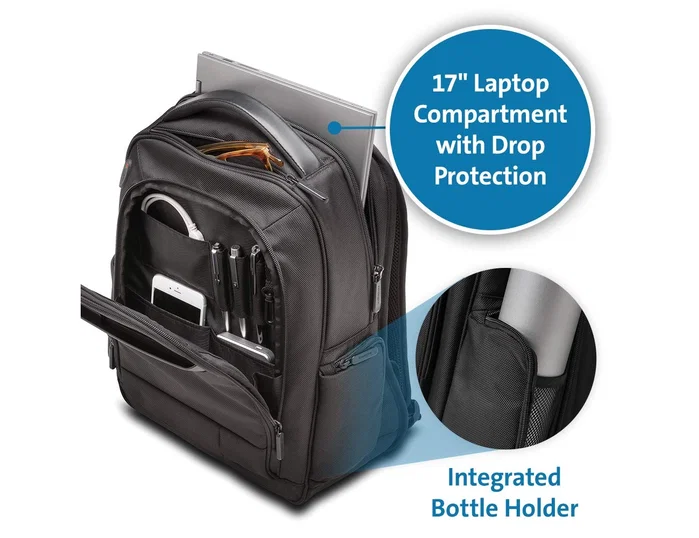 Kensington Contour 2.0 EQ Executive Mochila para Portátil 14 pulg. Negro
