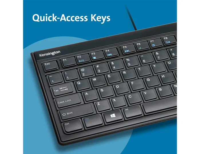 Kensington Advance Fit™ Slim Type Negro USB Kensington Advance Fit™ Slim Type Negro USB