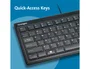 Kensington Advance Fit™ Slim Type Negro USB
