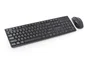 Kensington - Conjunto Teclado y Ratón Inalámbrico Pro Fit Español, QWERTY Negro Completo, Perfil Bajo, A Prueba de Líquidos, 2.4 GHz, Ratón Ambidiestro 1200 DPI