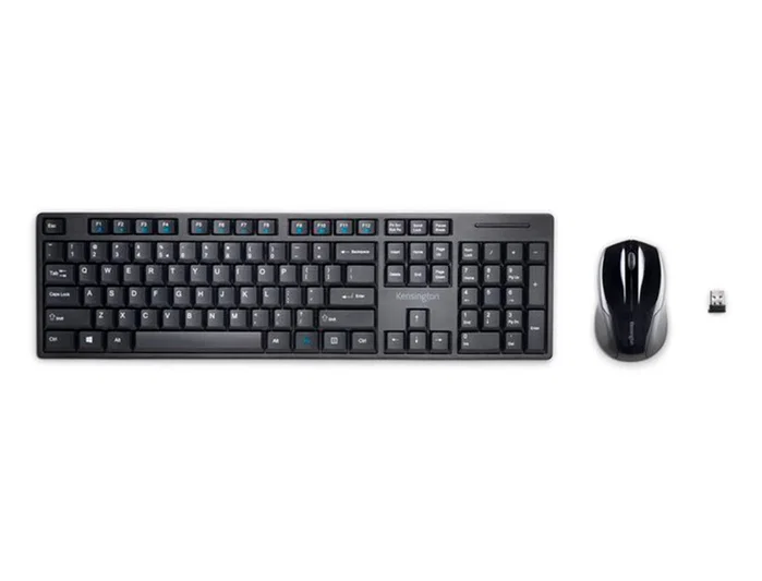 Kensington Conjunto de ratón y teclado inalámbricos Pro Fit® Negro Kensington Conjunto de ratón y teclado inalámbricos Pro Fit® Negro