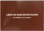 MIQUELRIUS Libro de Subcontratación DIN A4 Apaisado Castellano