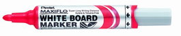 Pentel Maxiflo MWL5M Marcador de Pizarra Rojo Set de 12