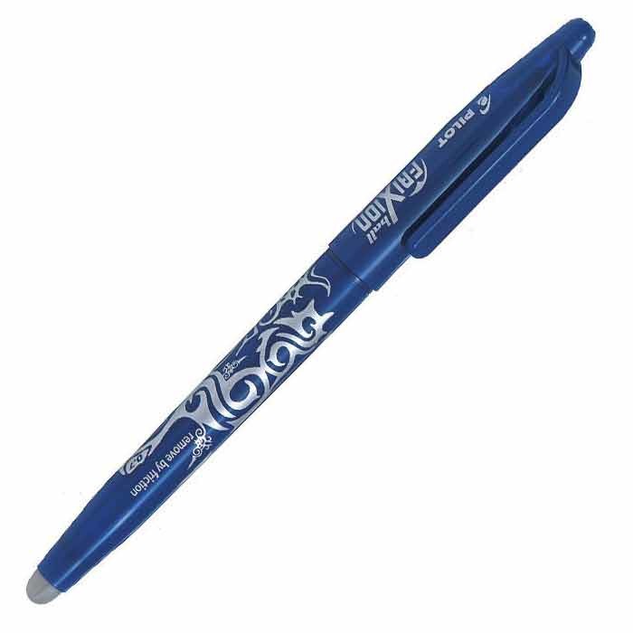 Pilot FriXion Bolígrafo de Tinta Borrable Azul 0,4 mm con Tapa Pilot FriXion Bolígrafo de Tinta Borrable Azul 0,4 mm con Tapa