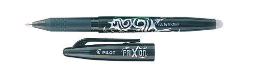 Pilot Bolígrafo Borrable Frixion Ball Negro 0,7 mm Pilot Bolígrafo Borrable Frixion Ball Negro 0,7 mm