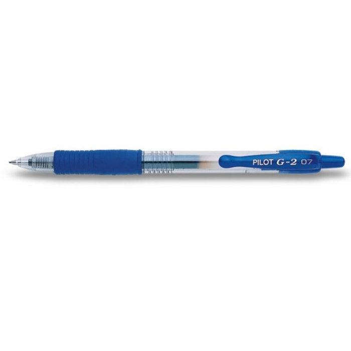 Pilot Bolígrafo Gel G2-07 Blue BL-G2-7-L (BLG27L)