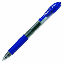 Pilot Bolígrafo de Tinta de Gel G-2 Retráctil Azul 0,7 mm