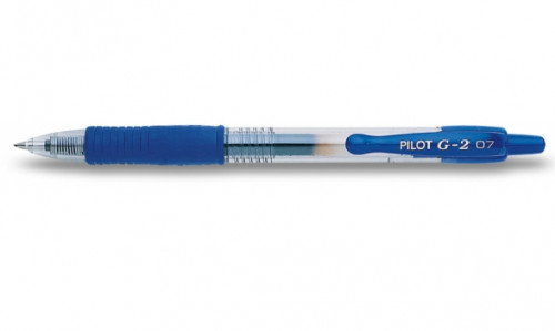 Pilot Bolígrafo de Tinta de Gel G-2 Retráctil Azul 0,7 mm Pilot Bolígrafo de Tinta de Gel G-2 Retráctil Azul 0,7 mm