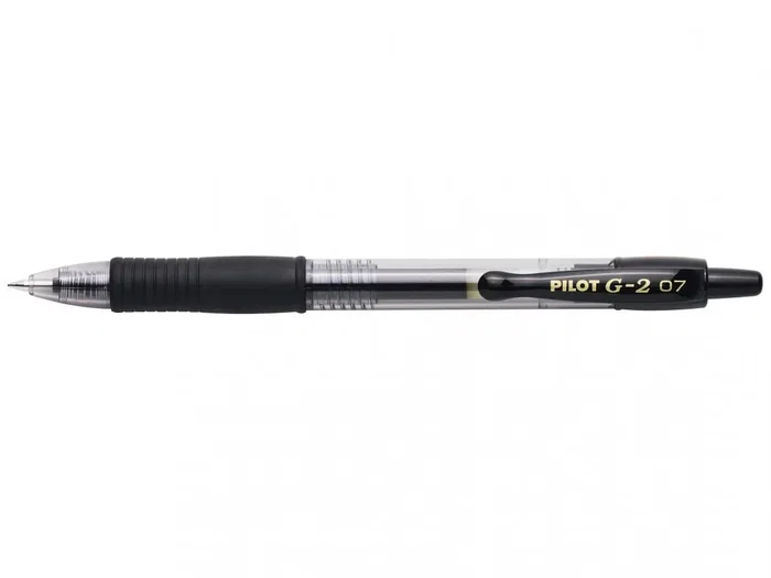 Pilot G-2 Bolígrafo de tinta gel retráctil 0,7 mm Negro Pilot G-2 Bolígrafo de tinta gel retráctil 0,7 mm Negro