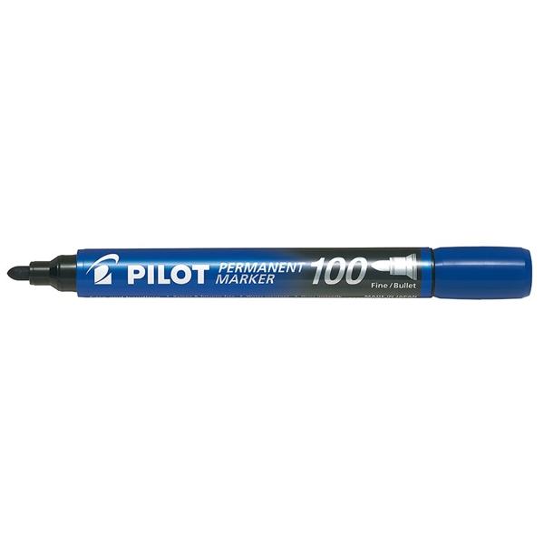 Pilot Marcador Permanente SCA-100 Punta Cónica Trazo 1mm Azul Pilot Marcador Permanente SCA-100 Punta Cónica Trazo 1mm Azul