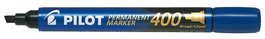 Marcador Permanente Pilot Marker Sca-400 Biselado 4,0 Mm Azul (Set de 12)