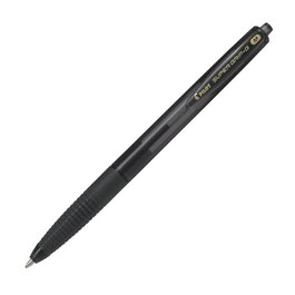 Pilot Supergrip G Bolígrafo Retráctil Negro con Tinta de Aceite 0,4 mm