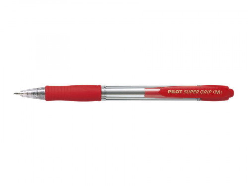 Pilot Supergrip Bolígrafo Retráctil Rojo con Tinta de Aceite Pilot Supergrip Bolígrafo Retráctil Rojo con Tinta de Aceite