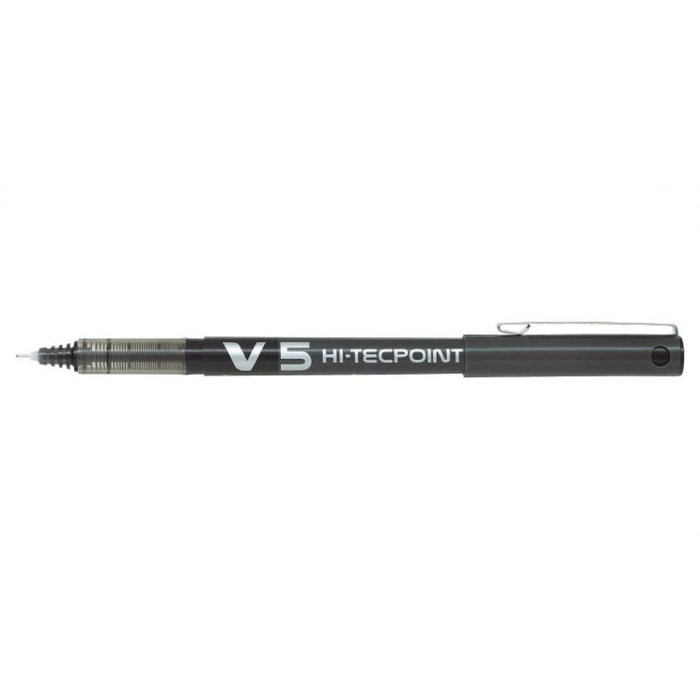 Pilot V5 Black Schwarz Bolígrafo Recargable BX-V5-B