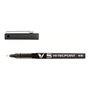Pilot V5 Black Schwarz Bolígrafo Recargable BX-V5-B