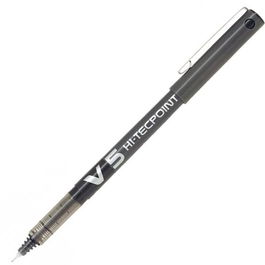 Pilot Bolígrafo Roller Tinta Líquida V-5 Hi-Tecpoint Negro Punta 0.5mm