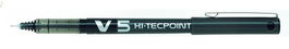 Pilot Bolígrafo Roller Tinta Líquida V-5 Hi-Tecpoint Negro Punta 0.5mm