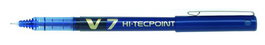 Pilot Roller Tinta Líquida V-7 Hi-Tecpoint Azul 0.7mm Punta Aguja Visor Tinta