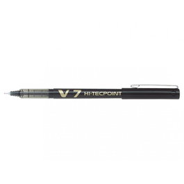 Pilot V7 Bolígrafo Retráctil Puntero Fino Color Negro Schwarz BX-V7-B (BXV7B)