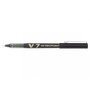 Pilot V7 Bolígrafo Retráctil Puntero Fino Color Negro Schwarz BX-V7-B (BXV7B)