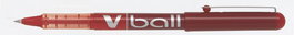 Pilot Bolígrafo Roller Tinta Líquida V-Ball 05 Rojo 0.5mm