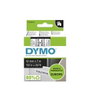 Dymo Cinta D1 Negro sobre blanco 12mm x 7m