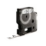 Dymo Cinta D1 Negro sobre blanco 12mm x 7m