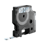 Dymo D1 Cinta de Etiquetas 9mm x 7m Negro sobre Transparente
