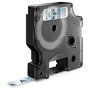 Dymo D1 Cinta de Etiquetas 9mm x 7m Negro sobre Transparente