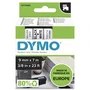 Dymo Cinta D1 Negro sobre Blanco 9mm x 7m
