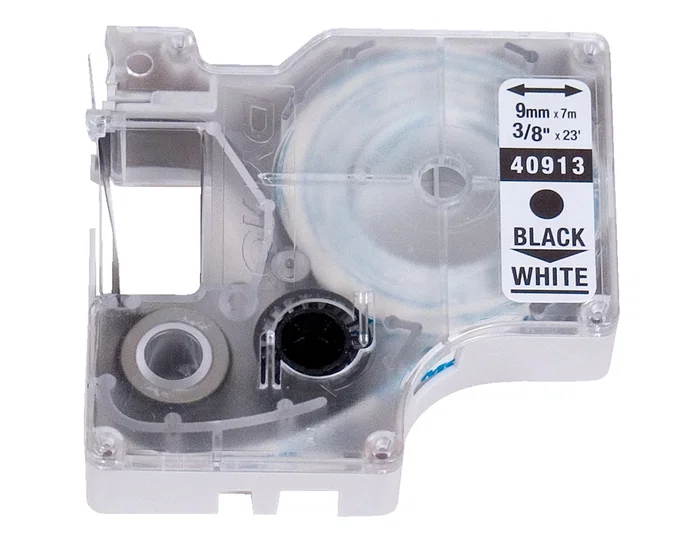 Dymo Cinta para Rotuladora D1 9mm x 7m Negro sobre Blanco Dymo Cinta para Rotuladora D1 9mm x 7m Negro sobre Blanco