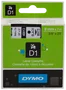Dymo Cinta D1 Negro sobre Blanco 9mm x 7m