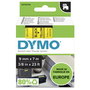 Dymo D1 Cinta de Etiquetas de 9 mm x 7 m Negro sobre Amarillo
