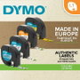 Dymo Cinta LetraTag 91200 Negro sobre Blanco 12mm x 4m de Papel