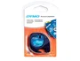 Dymo Cinta LetraTag 12mm x 4m Negro sobre Azul 91205