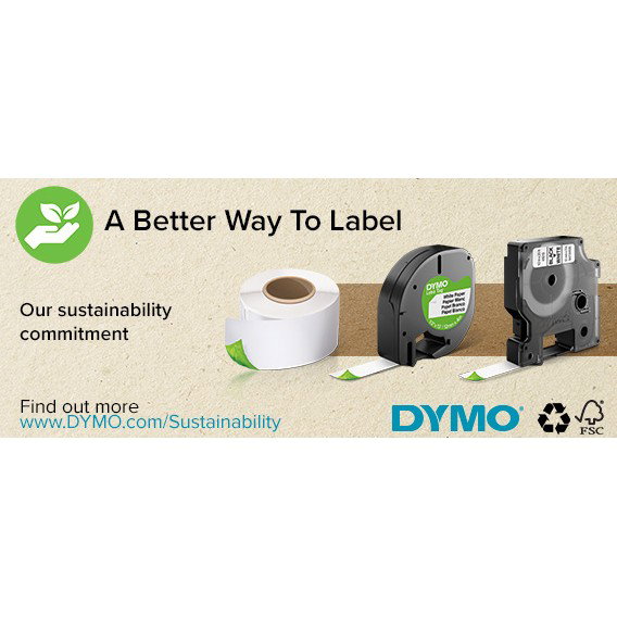 Dymo Etiquetas de Dirección 89x36mm Blanco (2 Rollos de 260 unidades)