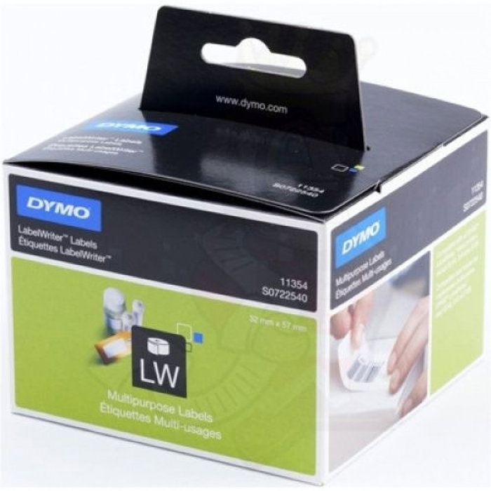 Dymo Etiquetas de Dirección 99012, 89x36mm, 2 Rollos