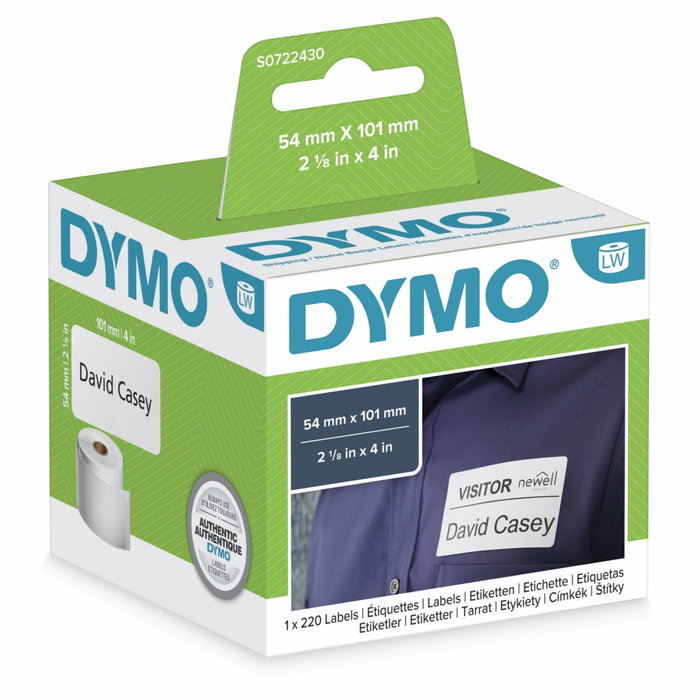 Dymo 99014 Etiquetas de Envío 101x54mm Blanco