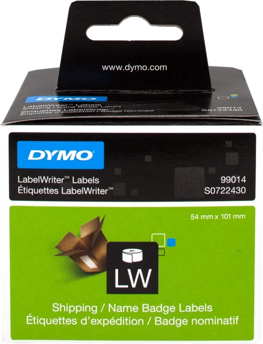 Dymo 99014 Etiquetas de Envío 101x54mm Blanco