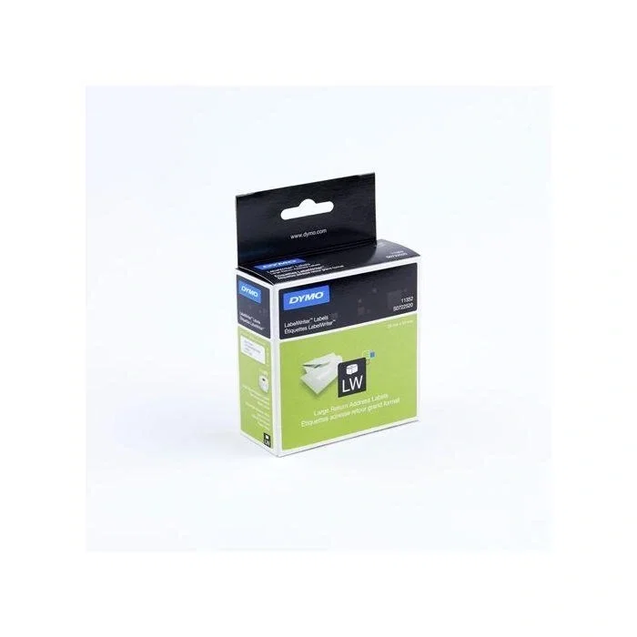 DYMO LW Etiquetas grandes de dirección para devoluciones 25 x 54 mm S0722520 DYMO LW Etiquetas grandes de dirección para devoluciones 25 x 54 mm S0722520