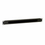 WP Panel pasacables con cepillo 1U Negro RAL 9005