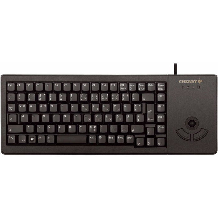 Cherry XS Trackball Keyboard G84-5400LUMES-2 Negro Español Cherry XS Trackball Keyboard G84-5400LUMES-2 Negro Español