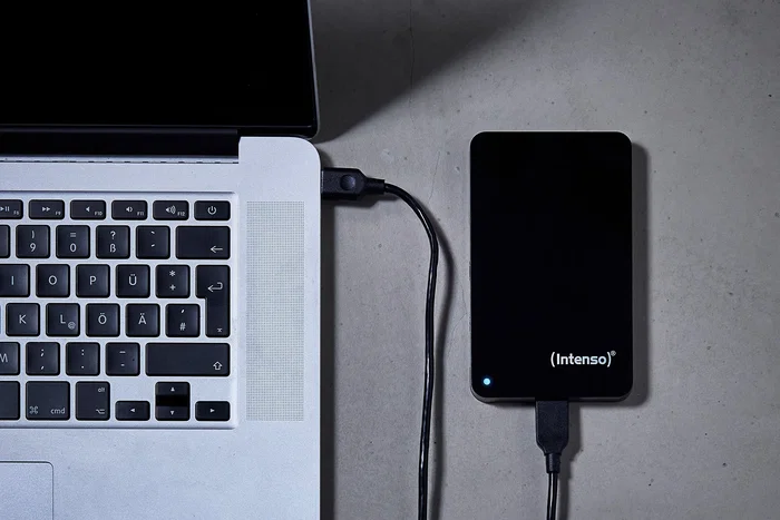 Intenso Memory Case Disco Duro Externo HDD 1 TB 2.5" USB 3.2 Gen 1 (USB 3.0) 5400 RPM - Color Negro para Windows y macOS