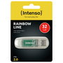 Intenso Rainbow Line 32 GB USB 2.0 Transparente