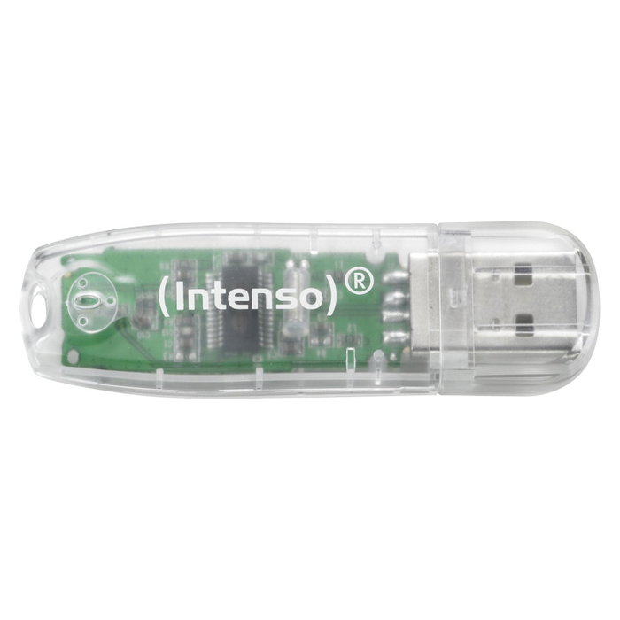 Intenso Rainbow Line 32 GB USB 2.0 Transparente