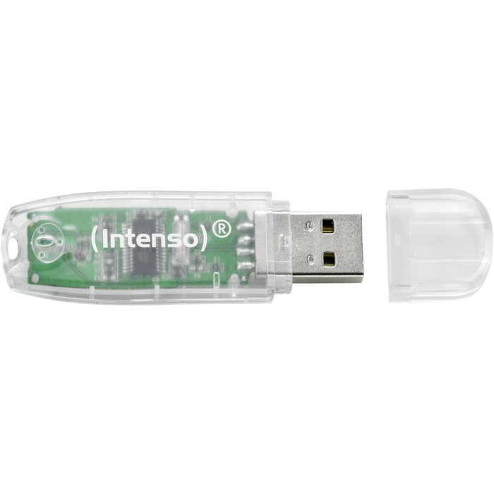 Intenso Rainbow Line 32 GB USB 2.0 Transparente Intenso Rainbow Line 32 GB USB 2.0 Transparente