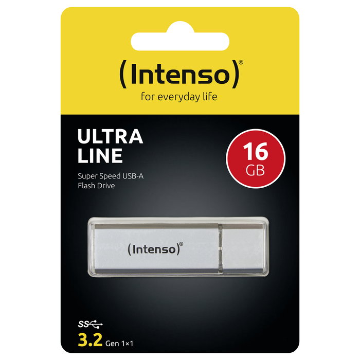 Intenso Ultra Line 16 GB USB 3.2 Gen 1 Plata Intenso Ultra Line 16 GB USB 3.2 Gen 1 Plata
