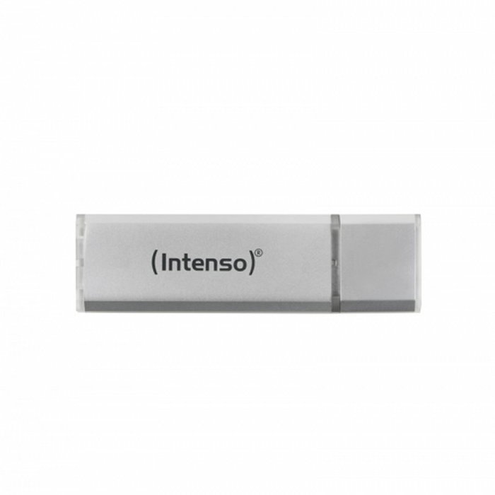 Intenso Lápiz USB Ultra Line 16GB (3531470) - Memoria USB 3.2, Aluminio, Plata