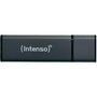 Intenso Alu Line Memoria USB 2.0 8GB Antracita - Modelo 3521461, Conexión USB, Velocidad Lectura 28MB/s, Aluminio