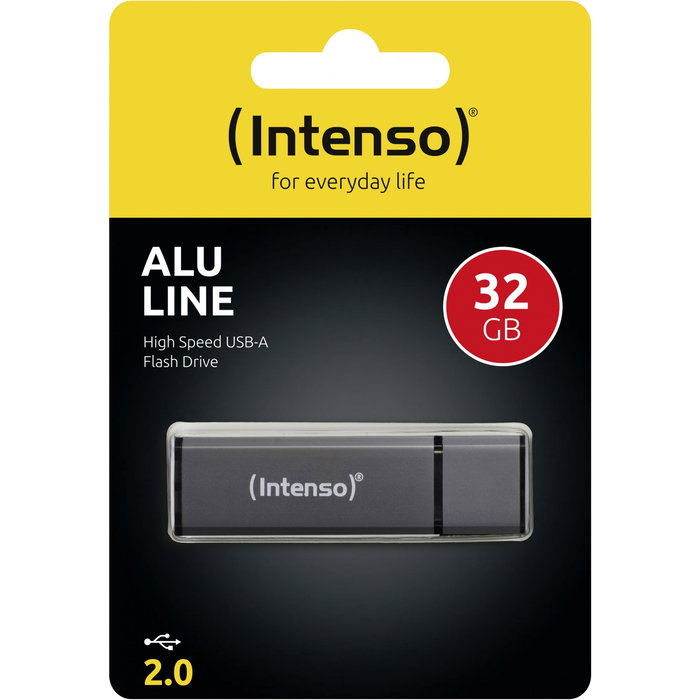 Intenso Memoria USB 2.0 Alu Line 32 GB Antracita
